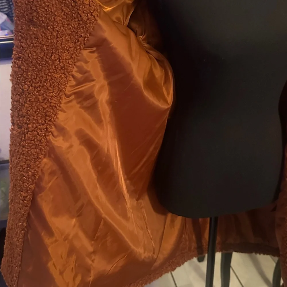 Sam Edelman Rust Teddy Jacket - Picture 10 of 12
